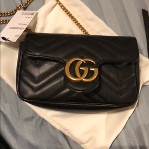 Black Gucci super mini